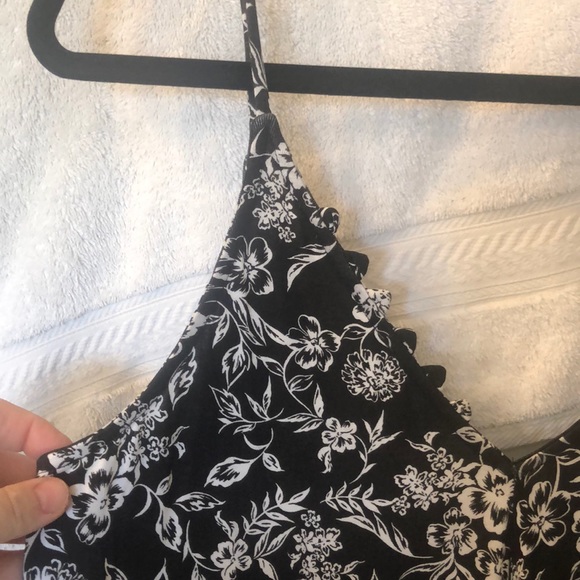 Rachel Pally Black Floral Midi Dress - Picture 2 of 6